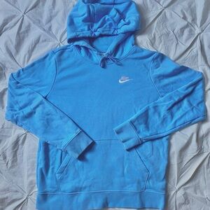 Nike Baby Blue String Hoodie